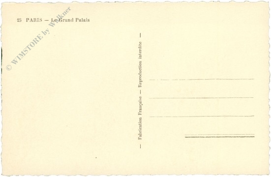 paris, le grand palais