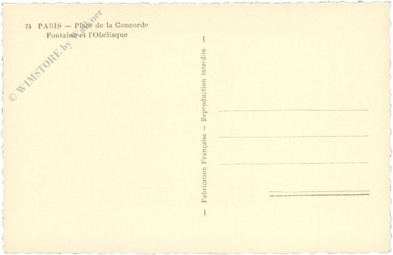 paris, place de la concorde