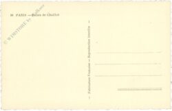 paris, palais de chaillot