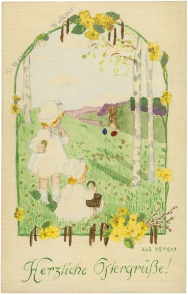 ostern kinder auf einer wiese ostern kinder auf einer wiese