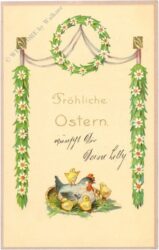 ostern küken mit henne ostern küken mit henne