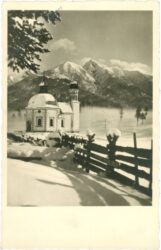unbekannt: kirche im schnee
