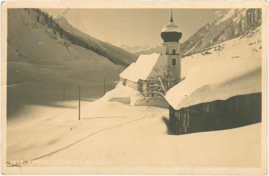 unbekannt: kirche im schnee