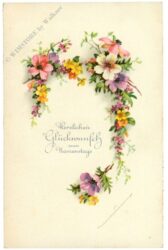 namenstag blumenkranz