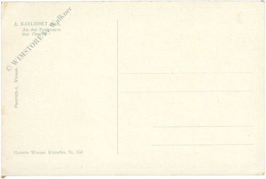 karlinsky, a.: an der peripherie