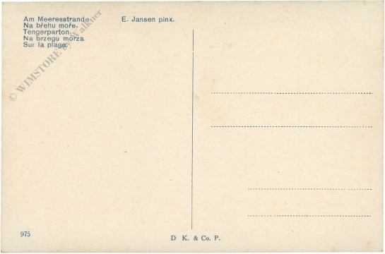 jansen, e.: am meeresstrande