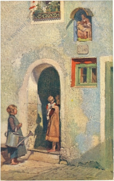 hörwarter, prof. e.: vor dem bäckerladen