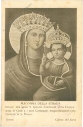 rom, chiesa del gesu, madonna della strada