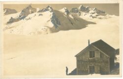 fieschertal, konkordiahütte, blick gegen die jungfraugruppe