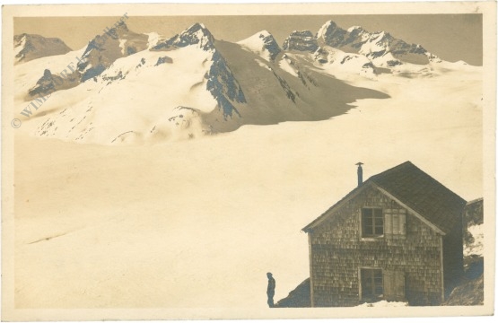 fieschertal, konkordiahütte, blick gegen die jungfraugruppe