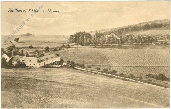 stollberg, schloss m. meierei