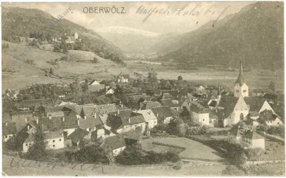 oberwölz, ortsansicht