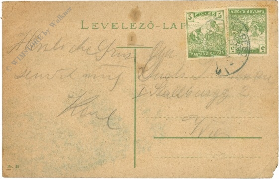 budapest, teilansicht des franz josefplatzes