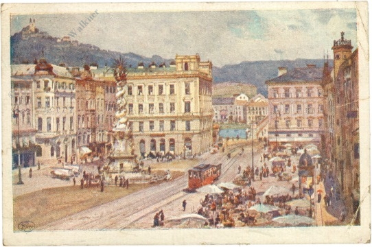 linz, hauptplatz linz, hauptplatz
