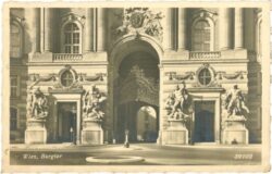 wien 1, hofburg, burgtor