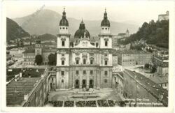 salzburg, der dom und das jedermann festspiel