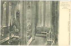 heiligenkreuz, inneres der kirche