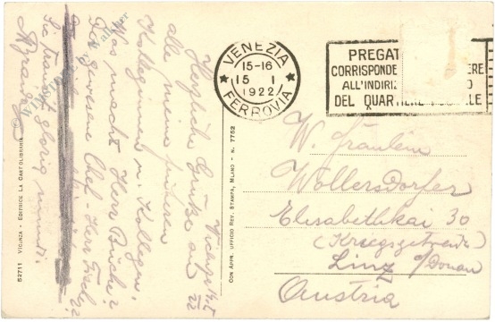 vicenza, colonna di piazza