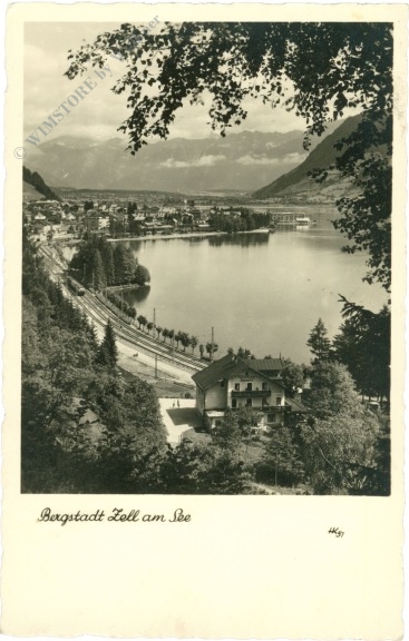 zell am see, ortsansicht zell am see, ortsansicht
