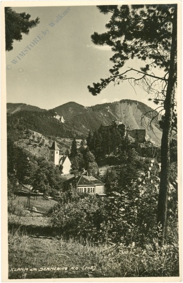 klamm am semmering, ansicht