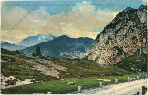 dolomiten, marmolata vom falzaregopass