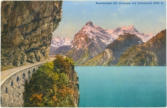axenstraße, mit urnersee und uriotstock