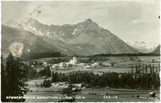 mariapfarr im lungau, ortsansicht mariapfarr im lungau, ortsansicht