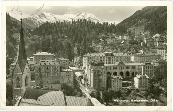 badgastein, ortsansicht