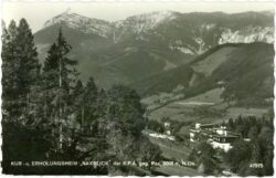 rax, kur und erholungsheim raxblick