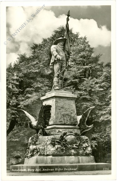 innsbruck, berg isel, andreas hofer denkmal