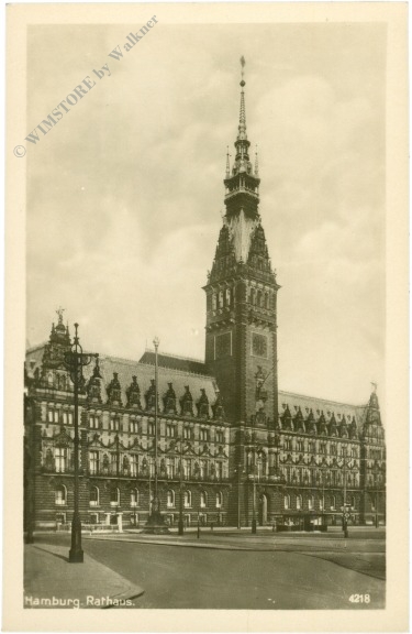 hamburg, rathaus