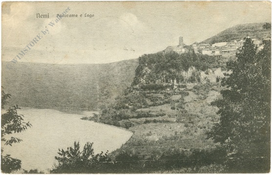 nemi panorama und see