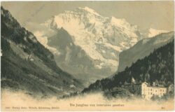 interlaken, die jungfrau von interlaken gesehen