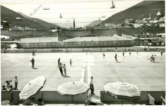 davos, sommerbetrieb der kunsteisbahn