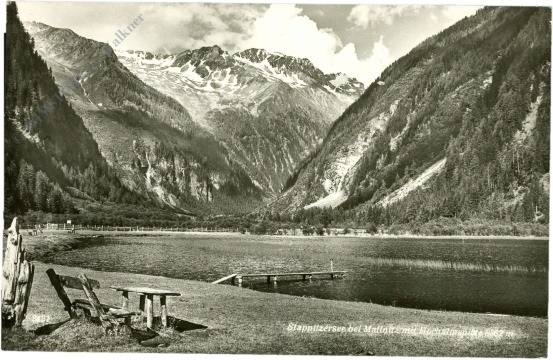 mallnitz, stappitzersee mit hochalmspitze