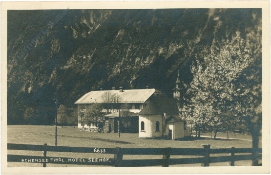 achensee, hotel seehof