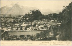 salzburg, vom kapuzinerberg
