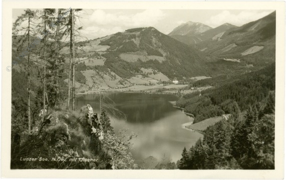 lunzersee, mit Ötscher