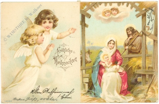 weihnachten krippenszene