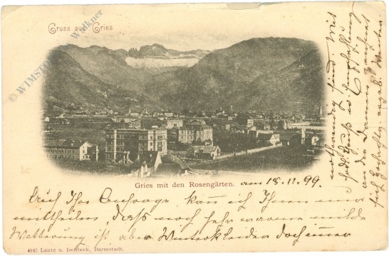 gries am brenner, mit den rosengärten