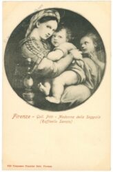raffaello: madonna della seggiola