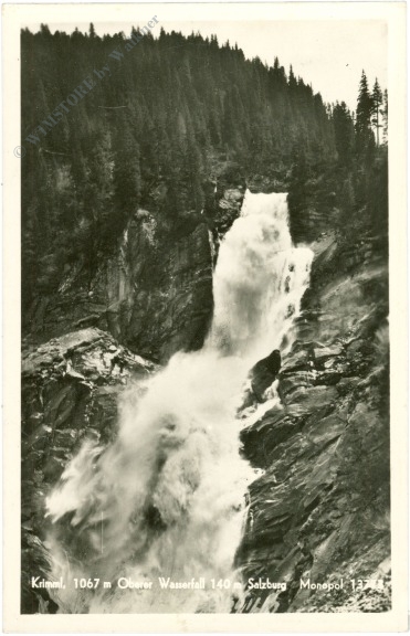 krimml, oberer wasserfall