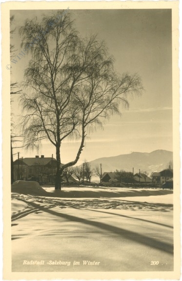 radstadt, im winter