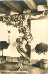 salzburg, cruzifix im colleg st. benedict