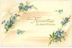 namenstag vergissmeinnicht