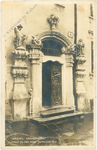 krems, körnermarkt, haus zu den vier jahreszeiten