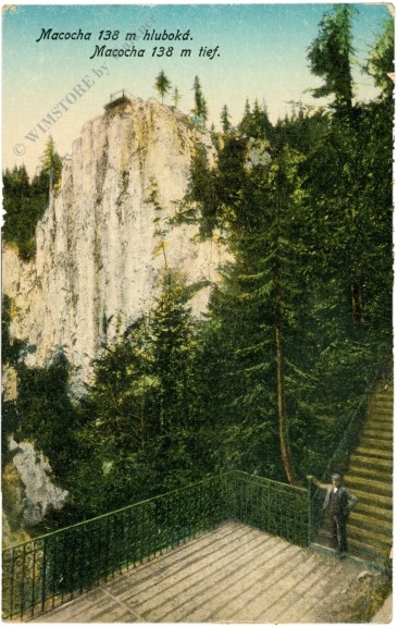 macocha, schluchtansicht macocha, schluchtansicht