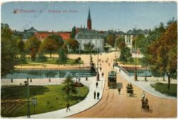 mülhausen im elsass, eingang zur stadt