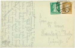 swinemünde, kurhaus vom strand gesehen