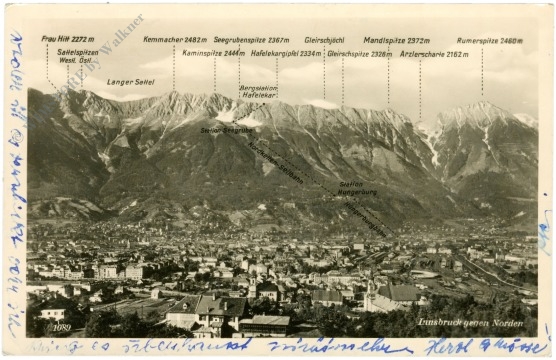 innsbruck, gegen norden
